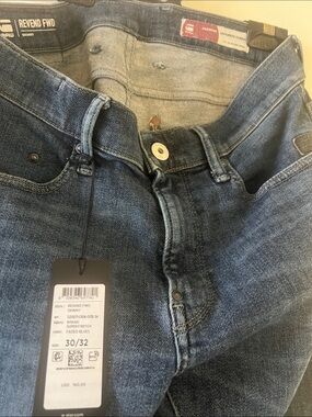 G-Star Revend FWD Skinny Jeans - Faded Blue